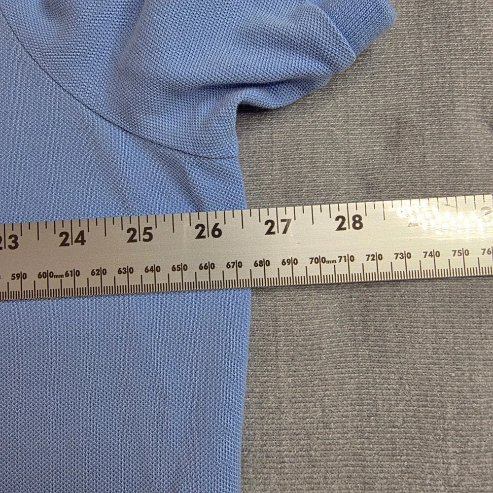 Polo Ralph‎ Lauren Mens XXL Classic Fit Light Blue Yellow Pony Polo Shirt Cotton